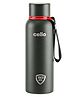 CELLO Duro Kent Insulated Stainless Steel Flask Water Bottle For Daily Use 900 ml, Military Green | Double Wall Vacuum Insulated 24 Hours Hot & Cold Thermos Water Bottle For Office School Gym & Travel