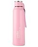 Cello Puro Steel-X Benz 900 Inner Steel Insulated Water Bottle 900 ml, Pink| ISI Certified, BPA Free, Leakproof | Sturdy & Durable | Ideal for Office, College, Gym, Cycling, Camping & Outdoor Sports