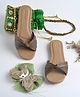 NZS Knot Strap Detailed Sandals - Brown