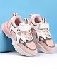 Babyoye Velcro Closure Solid Sneaker Shoes - Pink