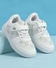 Babyoye Velcro Closure Printed Casual Shoes - White