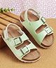 Babyoye Velcro Closure Solid Ballerina - Green