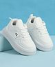 Babyoye Velcro Closure Printed Casual Shoes - White
