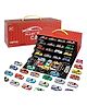 ADKD Alloy Die Cast Car Set with Storage Box, Mini Metal Toy Cars Collection with Carry Case, Kids Racing Cars Toy Set for Boys Girls 48 Pieces - Multicolor