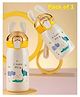 ADKD Cute Stainless Steel Water Bottle with Leakproof Insulated for Kids- 400 ML.(Pack of 1,Random Color)
