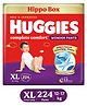 Huggies Complete Comfort Wonder Pants, India's Fastest Absorbing Diaper XL Size - 224 Diapers