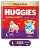 Huggies Complete Comfort Wonder Pants, India's Fastest Absorbing Diaper Large Size - 256 Diapers