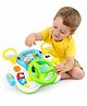 Sanjary Kids Steering Wheel Driving Toy with Music Lights Sounds, Interactive Pretend Car Dashboard Learning Toy for Toddlers Educational Fun color design may vary