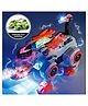 SANJARY Transforming Tiger Robot Car Toy with Lights Music Mechanical Animal Vehicle Deformation Action Toy for Kids Boys Girls color design may vary