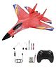 Sanjary RC Foam Fighter Jet Airplane with Remote Control Lightweight EPP Glider Plane Toy for Kids Beginners Outdoor Flying color design may vary
