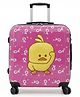 Happile 15 Inches Little Duckling Design Trolley Pink Suitcase for Kid's Travel - Pink