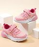 Cute Walk by Babyhug Velcro Closure Solid Sneaker Shoes - Pink
