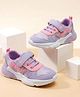 Cute Walk by Babyhug Velcro Closure Solid Sneaker Shoes - Purple