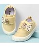 Cute Walk by Babyhug Velcro Closure Casual Shoes With Bunny Applique - Yellow