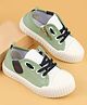 Cute Walk by Babyhug Lace Up Solid Casual Shoes - Green