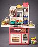 Lumo Brilliant Toys Kids Pretend Play Kitchen Set with Realistic Light & Sound, 63+ Pieces Cooking Toy Set, Educational Kitchen Toy for Boys & Girls Age 3+ Color May Vary