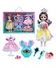 Lumo Brilliant Toys 30 cm Princess Doll Set for Girls with Colorful Dress, Movable Joints & Accessories, Kids Fashion & Styling Doll set, Age 3+ Multicolor