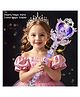 Lumo Brilliant Toys Magical Light-Up Princess Wand Toy - Purple Fairy Scepter With Crown Design For Girls - Color May Vary