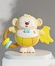 Lumo Brilliant Toys Baby Musical Monkey Toy With Lights & Song, Educational Learning Toy for Toddler, Alphabet & Nursery Rhymes, Sensory Rattle Rings, Hand Training Development Toy - Multicolor