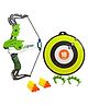 Lumo Brilliant Toys Kids Archery Bow & Bullet Set with Target Board, Safe Foam Darts Shooting Game Toy for Kids, Indoor Outdoor Sports Toy for Boys and Girls Age 3+ (Color May Vary)