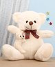 FUNZOO 30 cm Cuddling Mom Teddy Bear Soft Plush Stuffed Toy - White