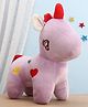FUNZOO 35 cm Unicorn Soft Plush Stuffed Toy - Purple