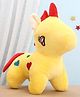 FUNZOO 35 cm Unicorn Soft Plush Stuffed Toy - Yellow