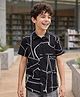 Pine Kids Cotton Woven Printed Shirts Half Sleeves Collar Multi Color 6-7 Years