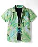 Pine Kids Cotton Woven Half Sleeves Printed Shirt & T-Shirt Multi Color 5-6 Years