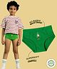 THE COVER UP PROJECT Modal Knit Goblin Printed Brief - Green