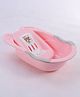 Baby Bath Tub With Sling Pink (Print May Vary)