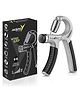 JASPO Adjustable Hand Grip Strengthener for Men & Women Hand Gripper for Gym Workout, Forearm & Finger Exercise Power Grip Trainer 5 to 60 kg Resistance.