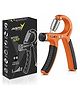 JASPO Adjustable Hand Grip Strengthener for Men & Women Hand Gripper for Gym Workout, Forearm & Finger Exercise Power Grip Trainer 5 to 60 kg Resistance.