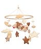 LillPumpkins Personalized Felt enchanting Teddy Theme Baby Cot Mobile Hanger for baby crib - Brown