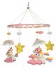 LillPumpkins Personalized Felt Unicorn Theme Baby Cot Mobile Hanger for baby crib - Multi