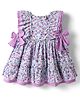 ToffyHouse Cotton Woven One Piece Frock Sleeveless Floral Multicolor 9-12 Months