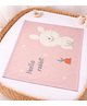 The little lookers Cotton Woven Animal Pattern Bath Towel - Orange
