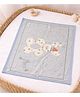 The little lookers Cotton Woven Animal Pattern Bath Towel - Grey