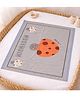 The little lookers Cotton Woven Animal Pattern Bath Towel - Grey