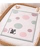 The little lookers Cotton Woven Animal Pattern Bath Towel - Green&Pink