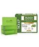 Multani Naturals Neem Tulsi Soap | Acne & Infection Care | Deep Cleansing - (Pack of 3) - 125g each
