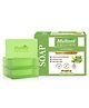 Multani Naturals Aloe Vera Soap | Hydration, Acne Care & Sun Damage Protection - (Pack of 3) - 125g each