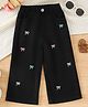 Mark & Mia Full Length Bow Embroidered Jeans - Black