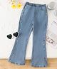 Mark & Mia Jeans With Heart Embroidery - Blue
