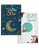 Devico Dry Sheet for New Born Baby , Waterproof Bed Protector & Bed Protector , Diaper Changing Mat , Baby Dry Sheets Waterproof , Reusable Washable Godadi (Baby Astronaut + Star)