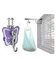 My Cradlle Butterfly Window Hanger Cradle Automatic Motor (Purple) for All Types of Metal Hanger - (Window Hanger and Cloth Joly Not Included)