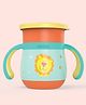 Rabitat Sip Around Stainless Steel Cup Sunny Roar Light Green - 390 ml