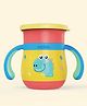 Rabitat Sip Around Stainless Steel Cup Dino Dash Yellow - 390 ml