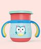 Rabitat Sip Around Stainless Steel Cup Sky Hoot Aqua Blue - 390 ml