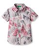 UCB Cotton Woven Shirts Half Sleeves Printed Offwhite 2-3 Years
